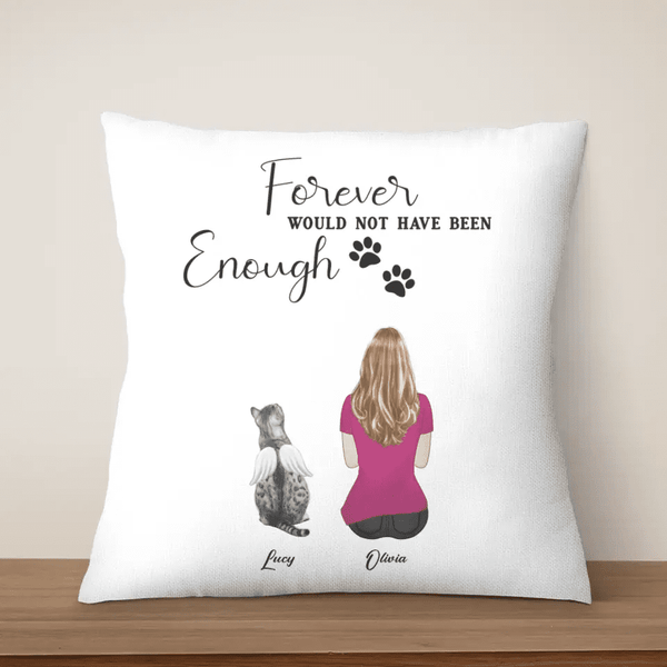  Cat Memorial Personalized Pillow for Her - Suartprinting