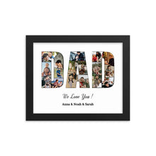 Custom Photo Father's Day Collage Wall Art - Suartprinting