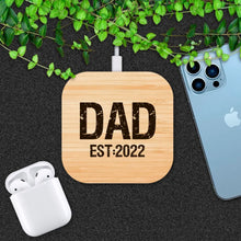 Custom Dad Wireless Charger - Gift for Dad, New Dad, Stepdad | Suartprinting