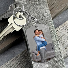 Custom Drive Safe Keychain Gift for Dad - Suartprinting
