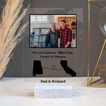 Custom Acrylic Plaque for Dad & Son - Long Distance Gift - Suartprinting