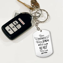 Custom Memorial Keychain with Loved One's Photo - Suartprinting