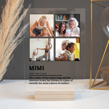Custom Mimi Definition Acrylic Plaque with Photo - Suartprinting