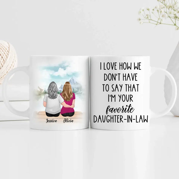 Custom Mother-in-Law Mug with Personalization 11oz | Suartprinting
