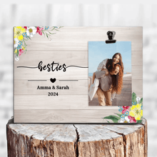 Custom Photo Clip Frame for Friends | Besties Gift - Suartprinting