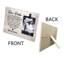 Custom Ultrasound Picture Frame for New Dads -Suartprinting