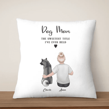 Customizable Dog Mom Pillow Gifts - Suartprinting