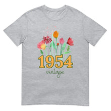 Customized 70th Birthday T-Shirt Grey - Gift for Her - Suartprinting