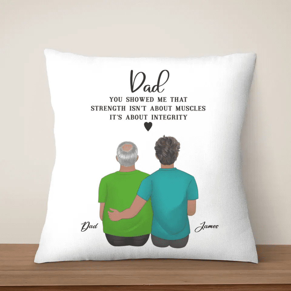 Personalized Father's Day Pillow from Son - Suartprinting