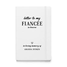 Personalized Fiancée Grief Journal Notebook White - Suartprinting