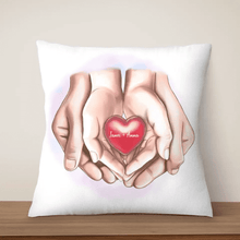 Personalized Hands Cushion - Gift for Couple - Suartprinting