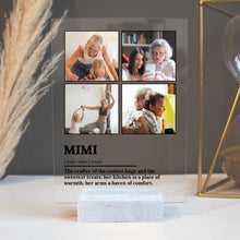 Personalized Mimi Definition Acrylic Plaque with Photo - Suartprinting