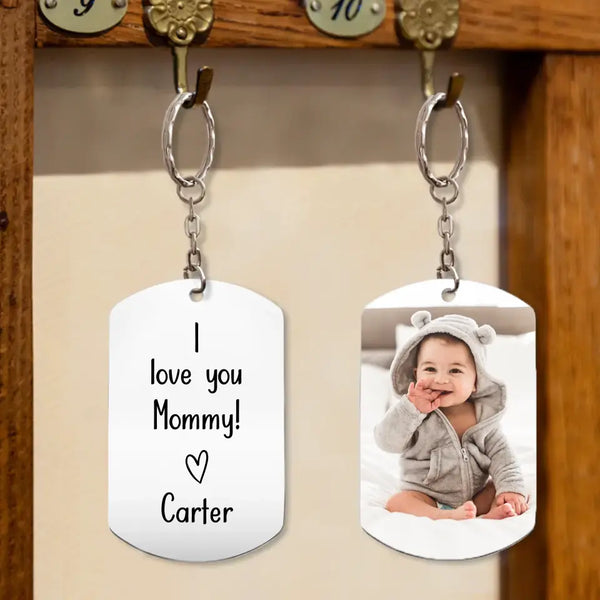 Personalized Mom Keychain - Ideal New Mom Gift | Suartprinting