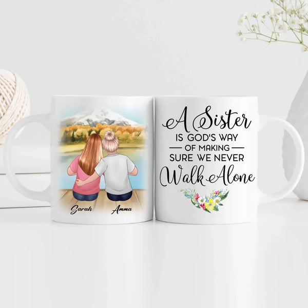 Personalized Mug Cup for Sisters | Birthday Gift Idea - Suartprinting