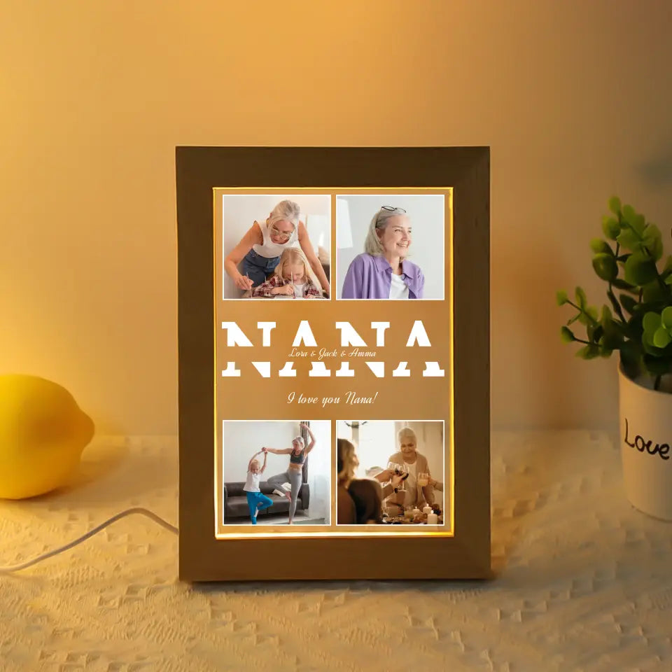Personalized Nana Photo Lamp  - Suartprinting