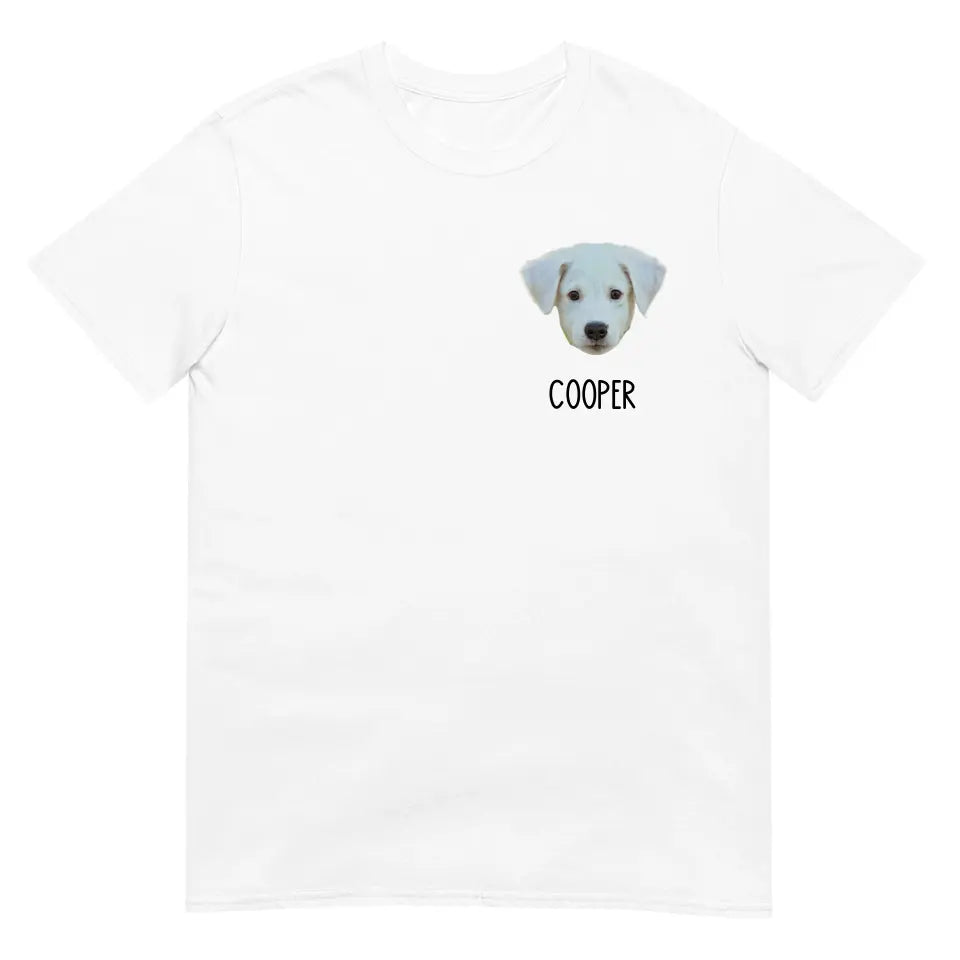 T-Shirt with Pet's Face, Perfect for Pet Lovers - Suartprinting