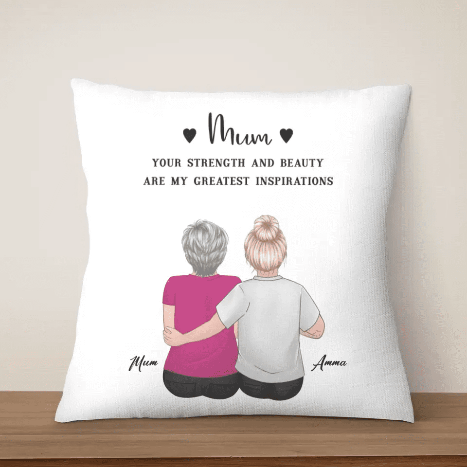 Unique Mother-Daughter Pillow - Suartprinting Special Gift