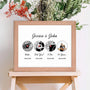 Custom Hello Will You I Do Location Map Framed Poster - Gift for Couple - Suartprinting