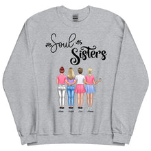 Unique and Custom Soul Sisters Sweatshirt - Gift for Friend - Suartprinting