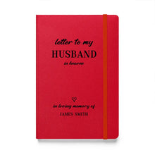Personalized Journal Notebook - Husband Memorial Gifts - Suartprinting