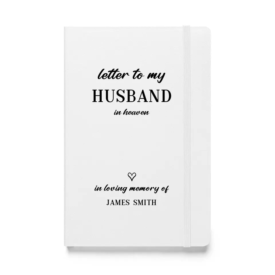 Personalized Journal Notebook - Husband Memorial Gifts - Suartprinting