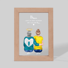 Personalized Loss of Mother Frame Lamp - Memorial Gifts - Suartprinting